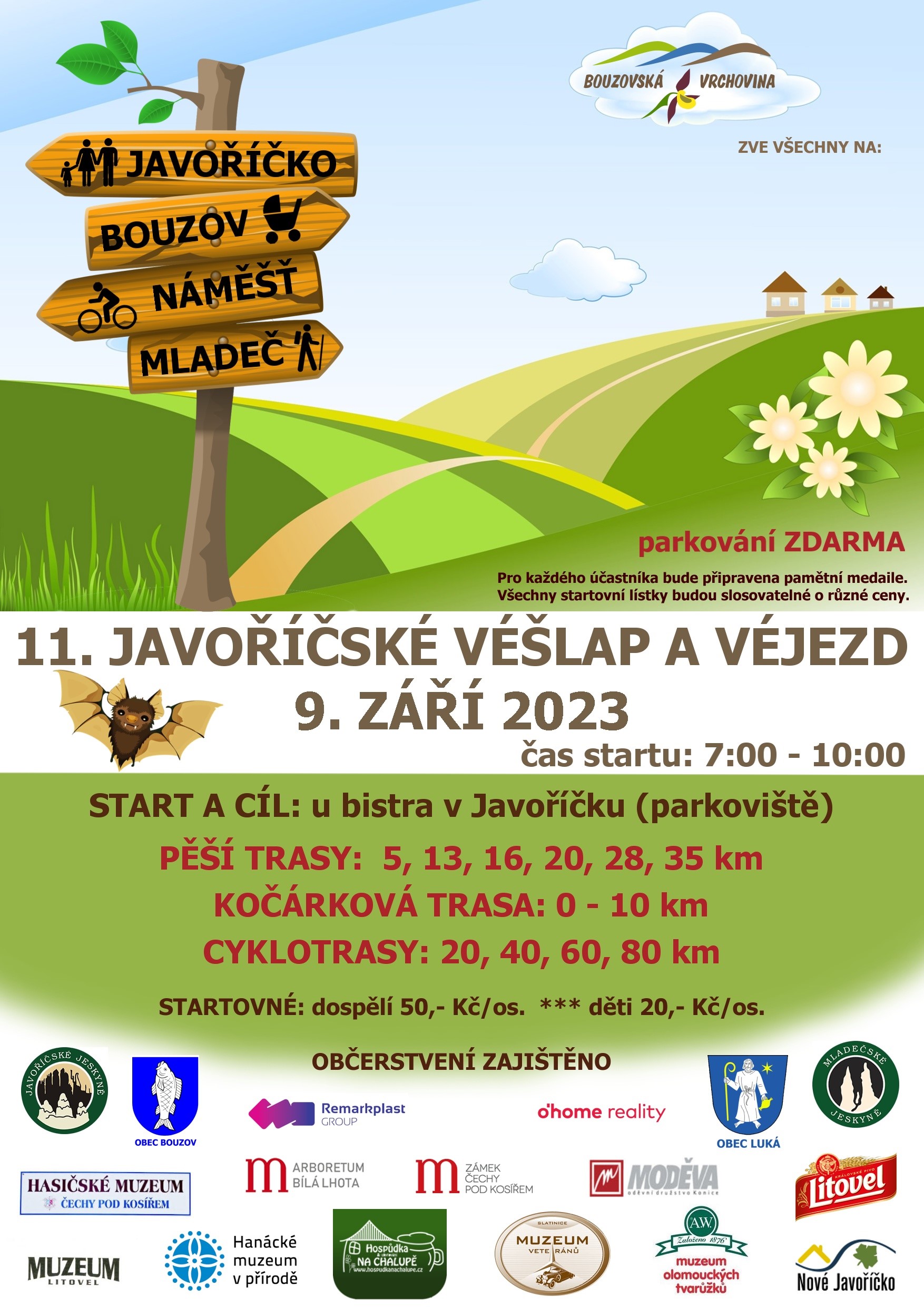 Javoříčské véšlap a véjezd 2023 - pozvánka