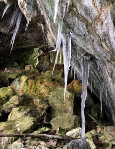 ledouchy na Špraňku, leden 2021