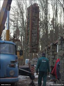 Stavba nové provozní budovy Javoříčských jeskyní