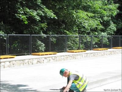 Stavba nové provozní budovy Javoříčských jeskyní