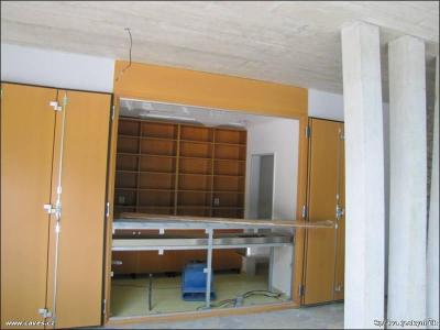 Stavba nové provozní budovy Javoříčských jeskyní