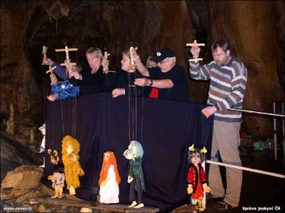 Loutkadlo v Javoříčských jeskyních