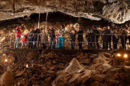 Probouzení netopýrů v Javoříčských jeskyních, 23. 3. 2024