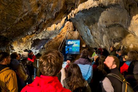 Probouzení netopýrů v Javoříčských jeskyních, 23. 3. 2024
