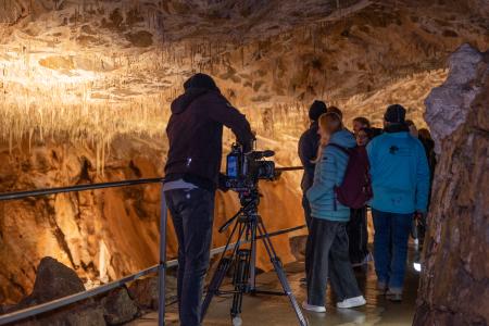 Uspávání netopýrů v Javoříčských jeskyních, 2025