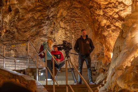 Uspávání netopýrů v Javoříčských jeskyních, 2025